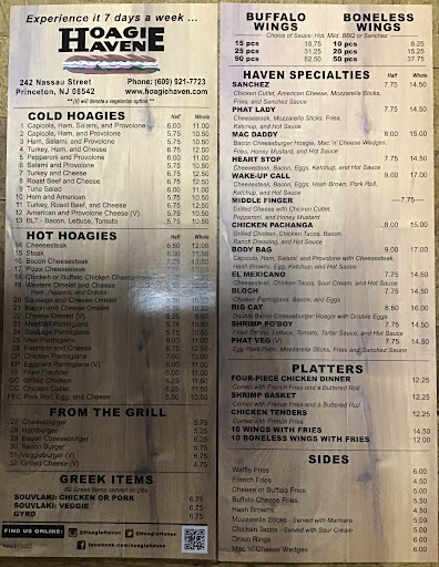 Hoagie Haven Menu - Image 3