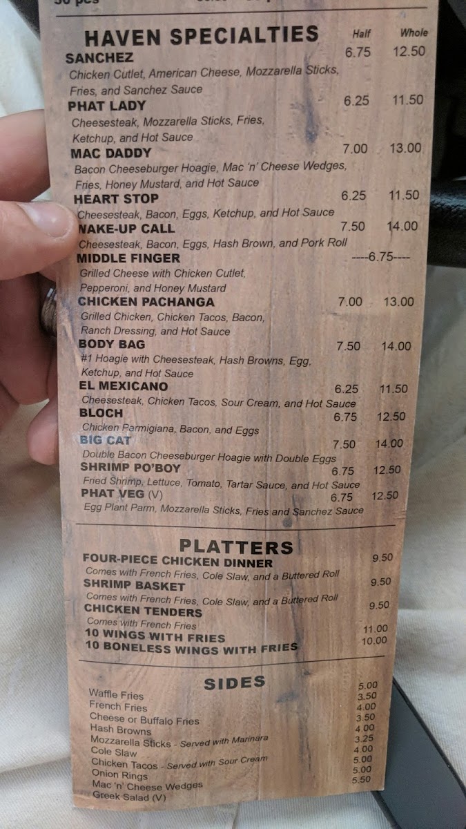 Hoagie Haven Menu - Image 6